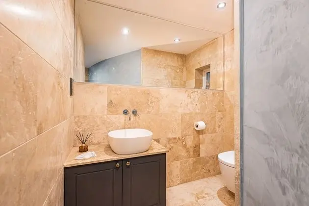 Deluxe Apart Daire, 1 Yatak Odası, Kısmi Deniz Manzaralı (Olive)