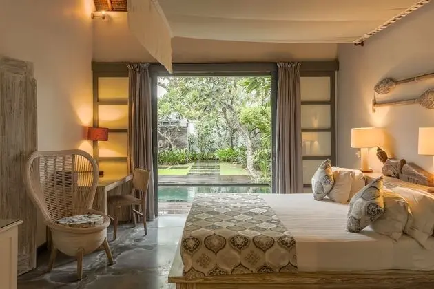 Deluxe Villa, 2 Yatak Odası, Havuz Manzaralı