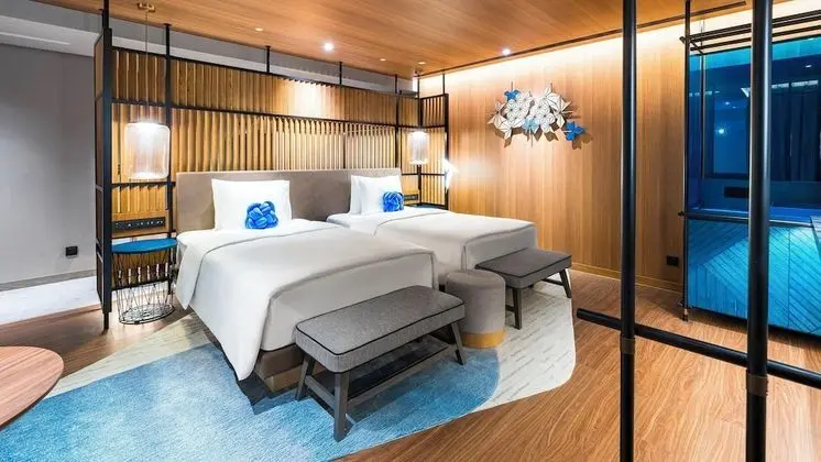 Süit, 2 Tek Kişilik Yatak (Living Area)