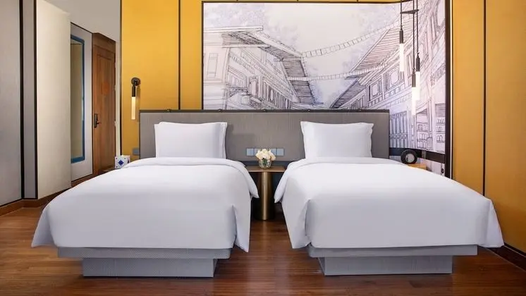 Premium Oda, 2 Tek Kişilik Yatak, Balkon
