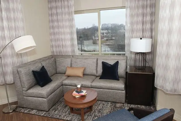 Süit, 1 En Büyük (King) Boy Yatak, Nehir Manzaralı (Living Area)