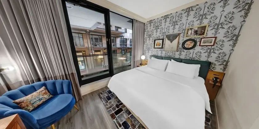 Premium Oda, 1 En Büyük (King) Boy Yatak, Balkon
