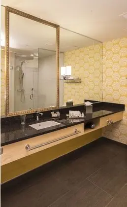 Standard Oda, 1 Büyük (Queen) Boy Yatak, Engellilere Uygun (Mobility Roll-In Shower)