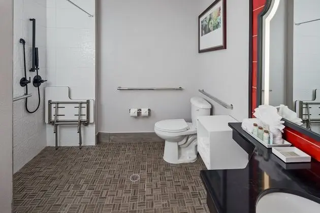 Standard Oda, 1 Büyük (Queen) Boy Yatak, Engellilere Uygun (Transfer Shower)