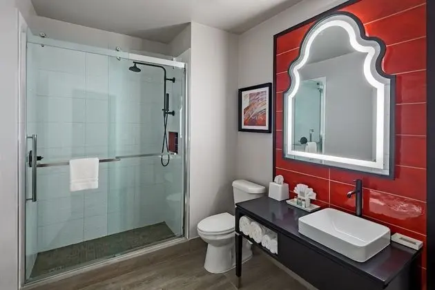 Standard Oda, 1 Büyük (Queen) Boy Yatak, Engellilere Uygun (Transfer Shower)
