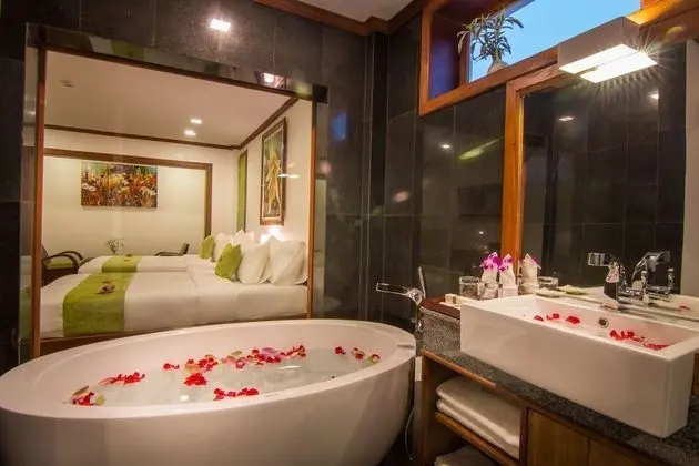 Deluxe İki Ayrı Yataklı Oda, 2 Tek Kişilik Yatak, Küvet, Şehir Manzaralı