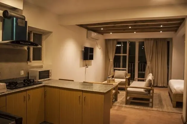 Luxury Apart Daire, 1 Büyük (Queen) Boy Yatak, Mutfak, Dağ Manzaralı