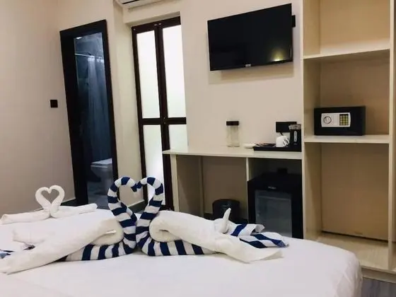 Deluxe Tek Büyük veya İki Ayrı Yataklı Oda, 1 Yatak Odası, Engellilere Uygun, Özel Banyo