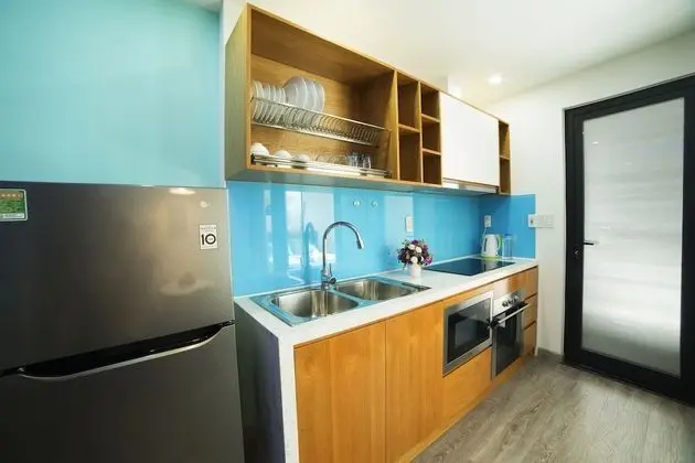 Deluxe Apart Daire, 1 Yatak Odası, Engellilere Uygun, Mutfak