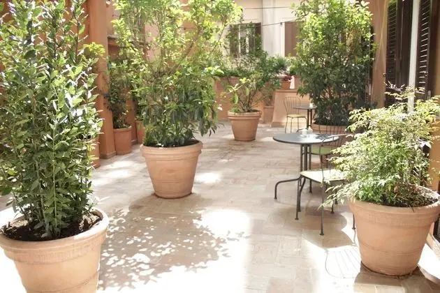 Deluxe Tek Büyük Yataklı Oda, Teras