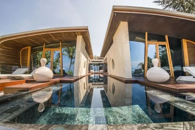 Luxury Villa, 3 Yatak Odası, Deniz Manzaralı, Denize Sıfır (Bianca)