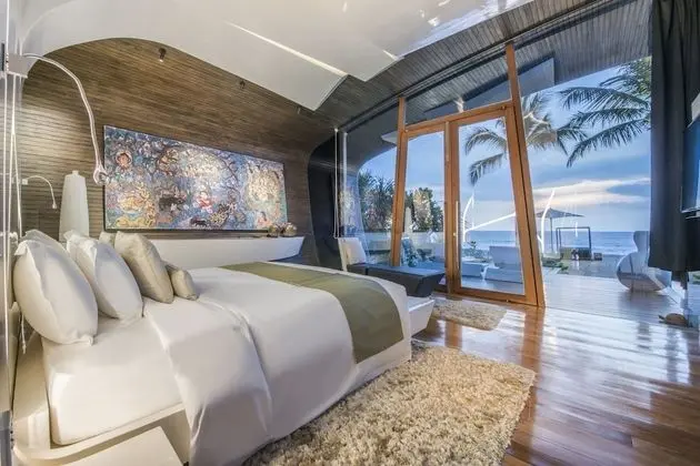 Luxury Villa, 3 Yatak Odası, Deniz Manzaralı, Denize Sıfır (Bianca)