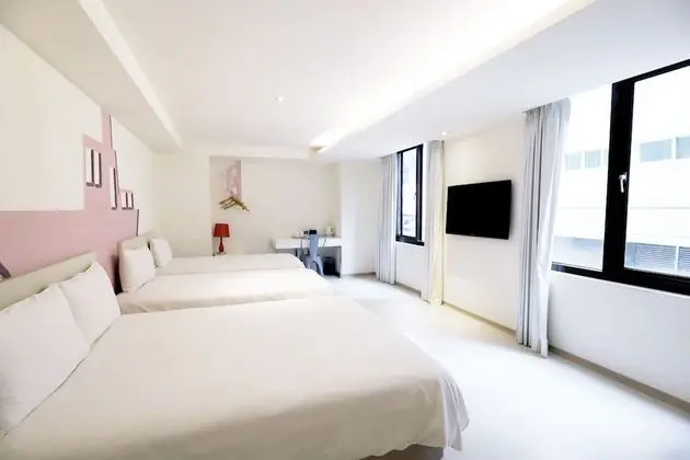 Deluxe Dört Kişilik Oda, 2 Çift Kişilik Yatak