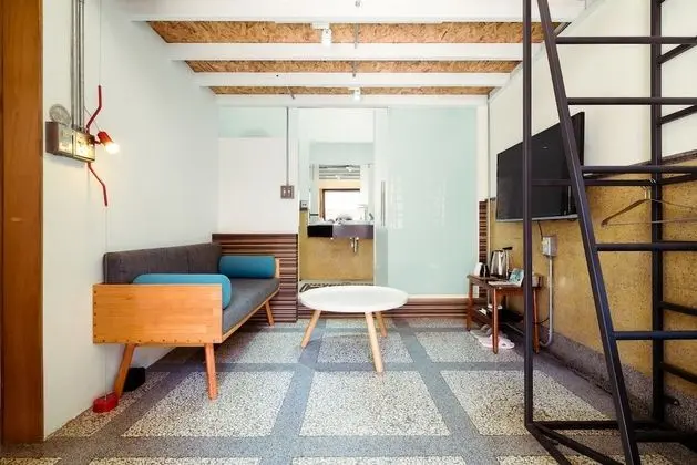 Design Çatı Katı (Loft), 1 Çift Kişilik Yatak, Veranda, Asma Kat