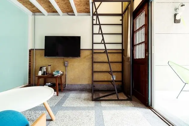Design Çatı Katı (Loft), 1 Çift Kişilik Yatak, Veranda, Asma Kat