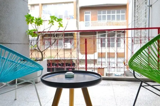 Design Çatı Katı (Loft), 1 Çift Kişilik Yatak, Veranda, Asma Kat