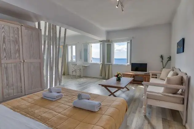 Deluxe Üç Kişilik Oda, Balkon, Deniz Manzaralı