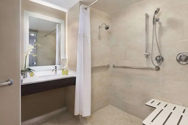 Oda, 2 Çift Kişilik Yatak, Engellilere Uygun (Roll-In Shower)