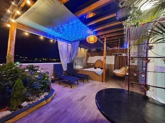 Standard Dört Kişilik Oda, Balkon/Veranda