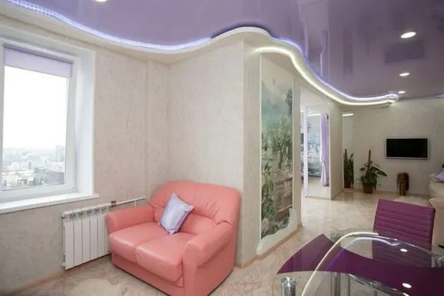 Apart Daire, 1 Yatak Odası, Jakuzi (Tsvillinga str. 34)