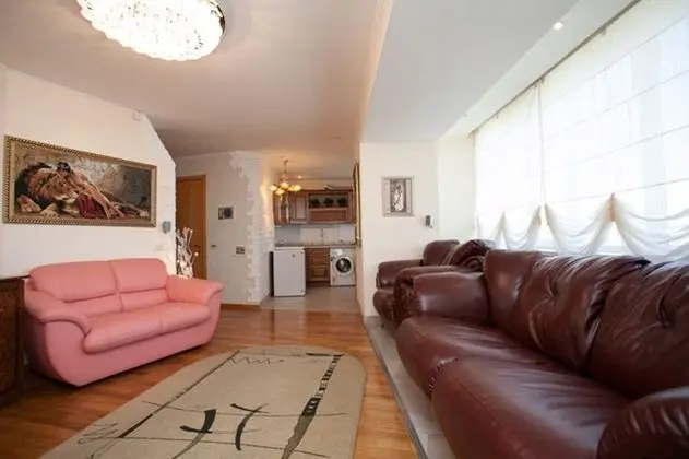 Apart Daire, 1 Yatak Odası, Sauna (Tsvillinga str. 34)