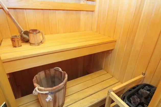 Apart Daire, 1 Yatak Odası, Sauna (Tsvillinga str. 34)