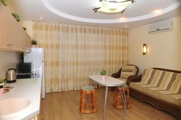 Apart Daire, 2 Yatak Odası, Jakuzi (Sauna, Balcony, Vorovskogo str. 36b)