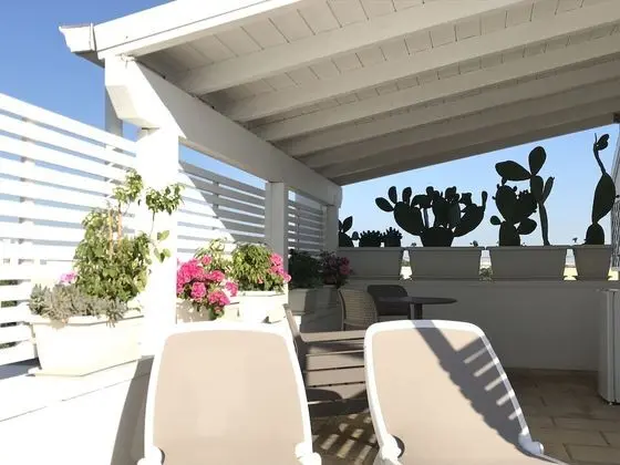 Tek Büyük Yataklı Oda, Teras