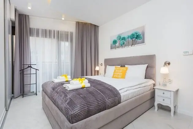 Deluxe Apart Daire, 1 Yatak Odası, Sigara İçilmez, Balkon (Rakowicka 15a  Street)
