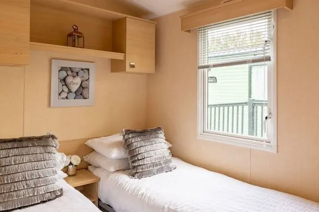 Family Karavan, Özel Banyo, Bahçe Manzaralı (Luxury Static Caravan)