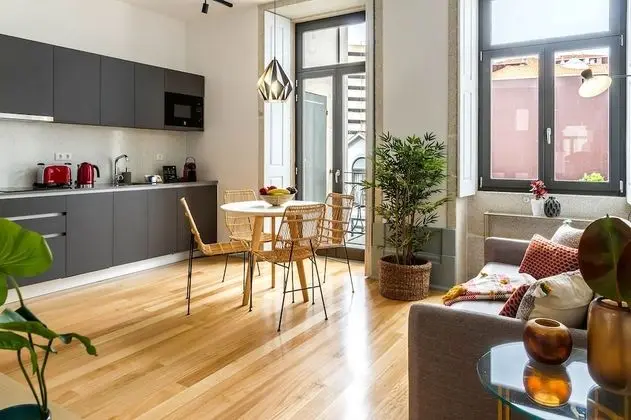 Deluxe Apart Daire, 1 Yatak Odası (Fire Ilusion – 2T)