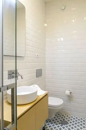 Deluxe Apart Daire, 1 Yatak Odası (Fire Ilusion – 2T)