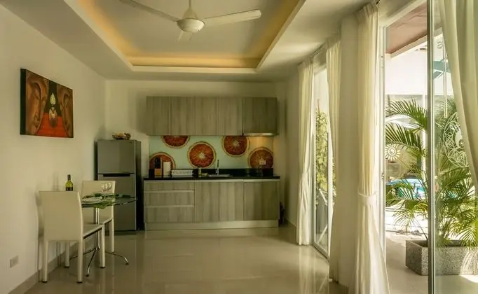 Design Apart Daire, 1 En Büyük (King) Boy Yatak, Havuz Manzaralı