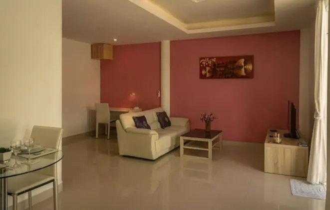 Design Apart Daire, 1 En Büyük (King) Boy Yatak, Havuz Manzaralı