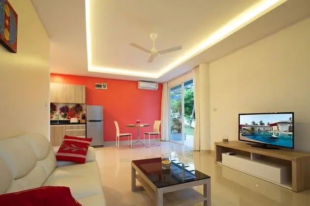Design Apart Daire, 1 En Büyük (King) Boy Yatak, Havuz Manzaralı