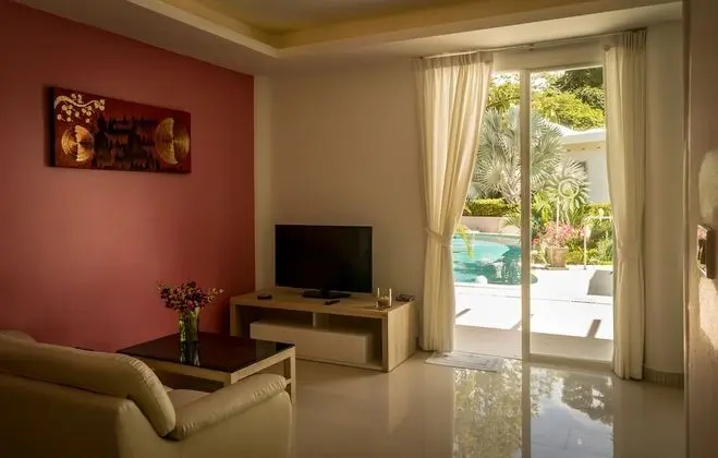 Design Apart Daire, 1 En Büyük (King) Boy Yatak, Havuz Manzaralı