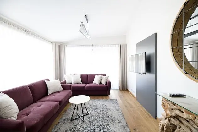 Çatı Katı Süiti (Penthouse), 1 En Büyük (King) Boy Yatak ve Çekyat, Teras, Şehir Manzaralı