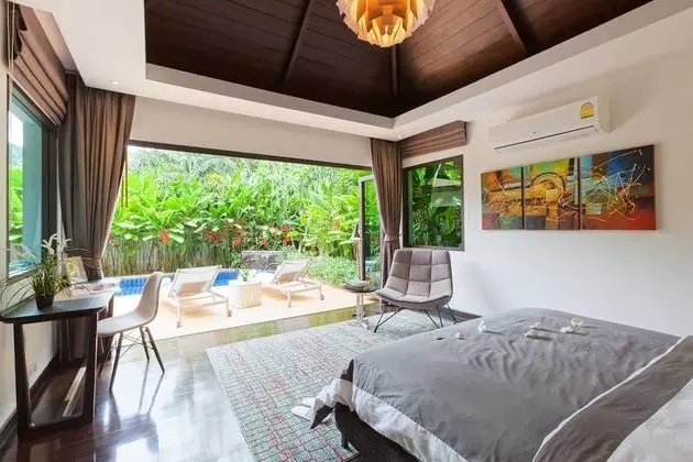 Deluxe Villa, 2 Yatak Odası, Kişiye Özel Havuzlu, Dağ Yamacı
