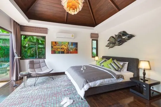 Deluxe Villa, 2 Yatak Odası, Kişiye Özel Havuzlu, Dağ Yamacı