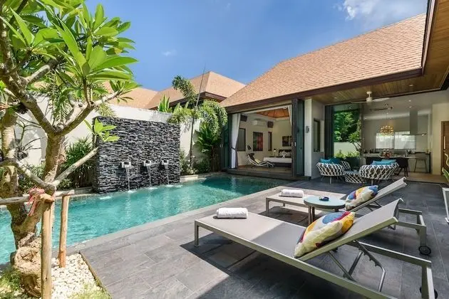Deluxe Villa, 2 Yatak Odası, Kişiye Özel Havuzlu, Dağ Yamacı
