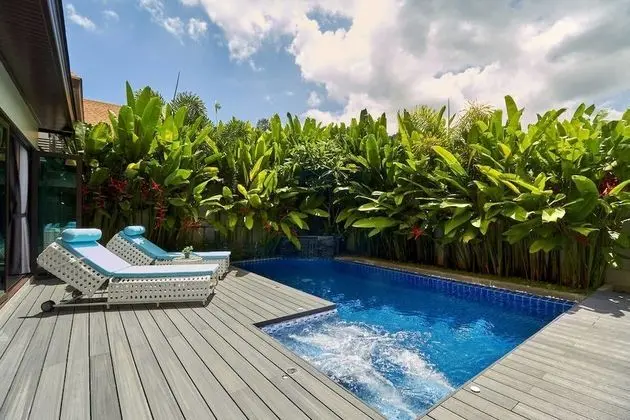 Deluxe Villa, 2 Yatak Odası, Kişiye Özel Havuzlu, Dağ Yamacı