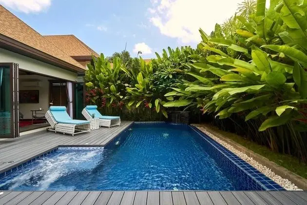 Deluxe Villa, 2 Yatak Odası, Kişiye Özel Havuzlu, Dağ Yamacı