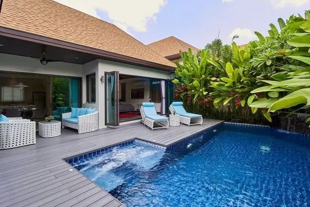 Deluxe Villa, 2 Yatak Odası, Kişiye Özel Havuzlu, Dağ Yamacı