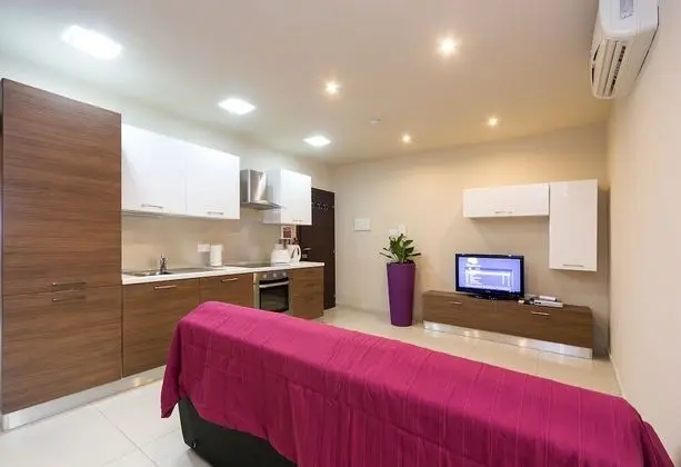Design Apart Daire, 1 Yatak Odası (Plum)