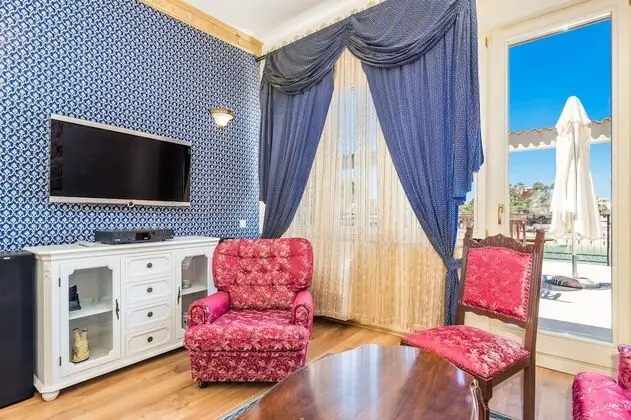 Premium Apart Daire, Teras, Deniz Manzaralı (St.Christopher)