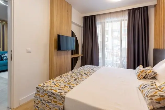 Deluxe Apart Daire, 2 Yatak Odası, Şehir Manzaralı