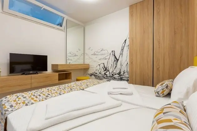 Deluxe Apart Daire, 2 Yatak Odası, Şehir Manzaralı