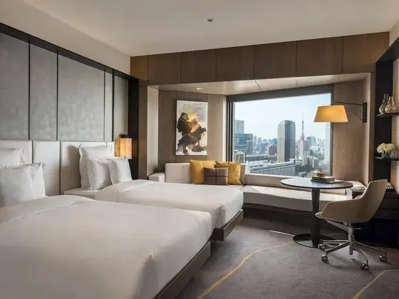 Oda, 2 Tek Kişilik Yatak, Business Dinlenme Salonu Kullanımı (High Floor)