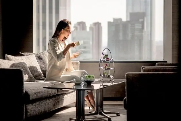 Oda, 2 Tek Kişilik Yatak, Business Dinlenme Salonu Kullanımı (High Floor)