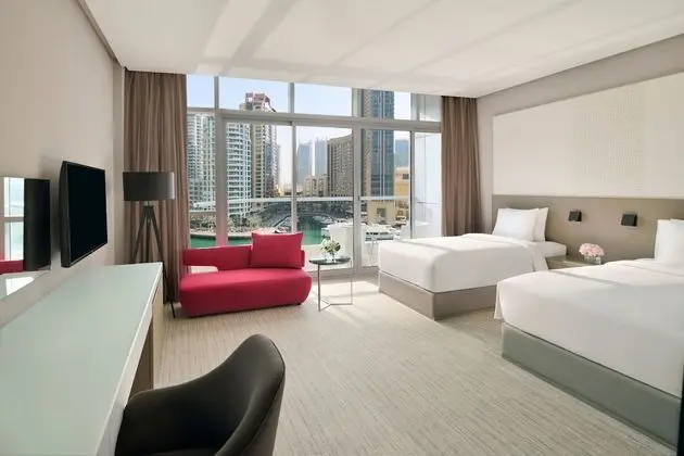 Classic Oda, 2 Tek Kişilik Yatak, Balkon, Marina Manzaralı